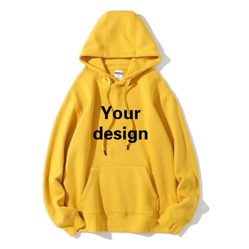 Autumn Winter 400g Fleece Hooded Sweatshirt Personalized Customization Logo Thick Solid Color Men's Women's Casual Basic Jacket
Autumn Winter 400g Fleece Hooded Sweatshirt Personalized Customization Logo Thick Solid Color Men's Women's Casual Basic Jacket