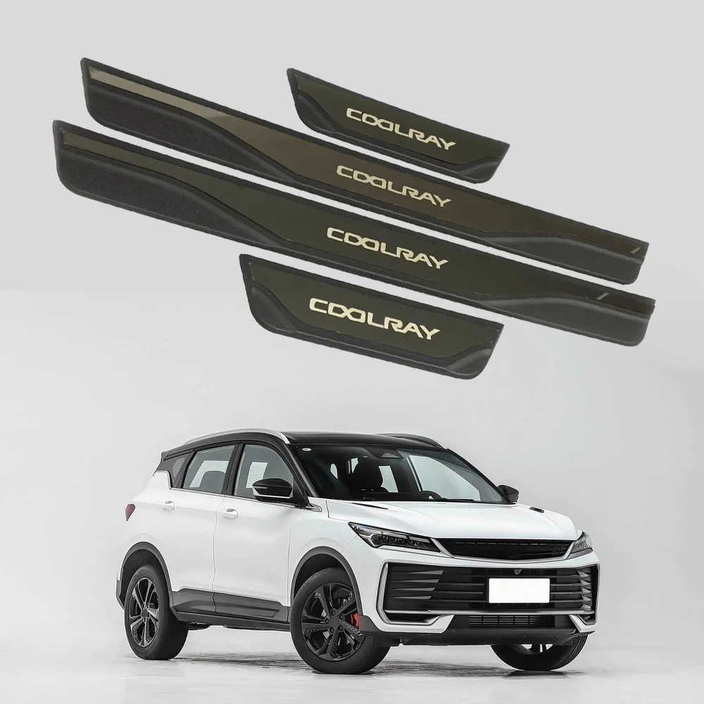 Door Sill Scuff Plate For Geely Coolray 2025 2026 Auto Threshold Protector Pedal External Trim Car Accessories 4Pcs Stickers
Door Sill Scuff Plate For Geely Coolray 2025 2026 Auto Threshold Protector Pedal External Trim Car Accessories 4Pcs Stickers