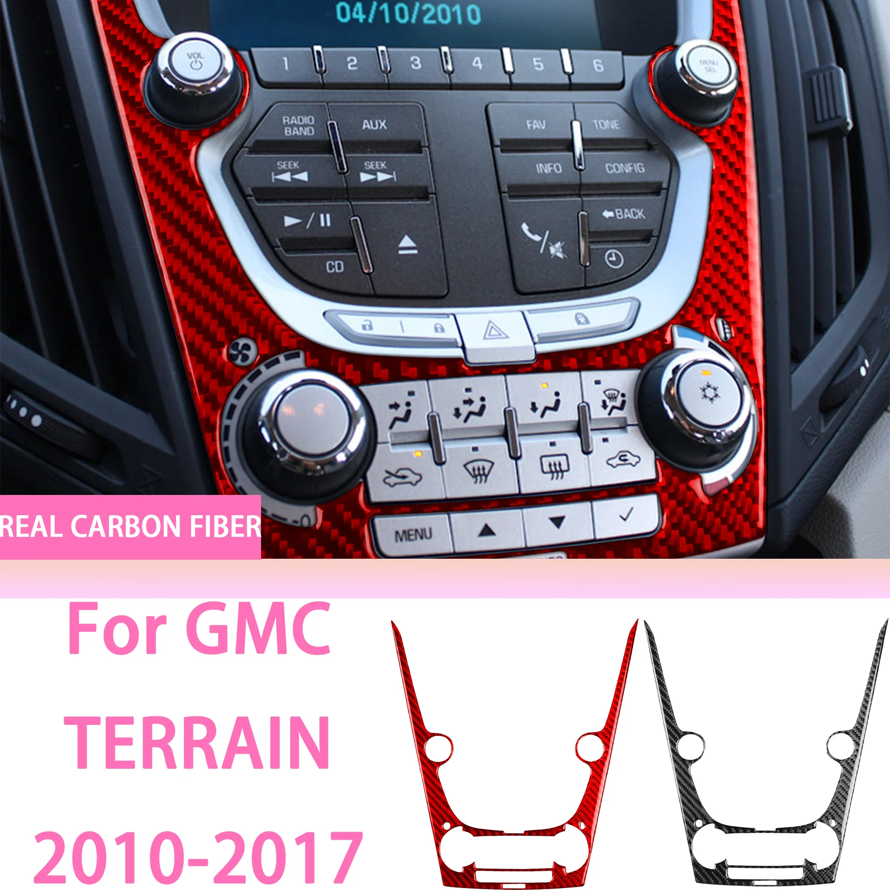 Soft Carbon Fiber Interior Accessories Stickers Car Central Control Air Conditioning Button Frame FOR GMC TERRAIN 2010-2017
Soft Carbon Fiber Interior Accessories Stickers Car Central Control Air Conditioning Button Frame FOR GMC TERRAIN 2010-2017