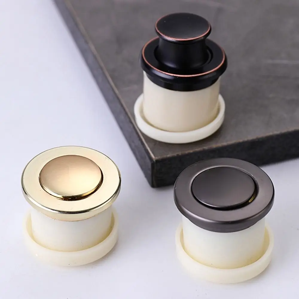 Cabinet Pull Minimalist Zinc Alloy Door Handle Pop-up Unique Bouncing Handle Embedded Spring Invisible Home Hardware Household
Cabinet Pull Minimalist Zinc Alloy Door Handle Pop-up Unique Bouncing Handle Embedded Spring Invisible Home Hardware Household