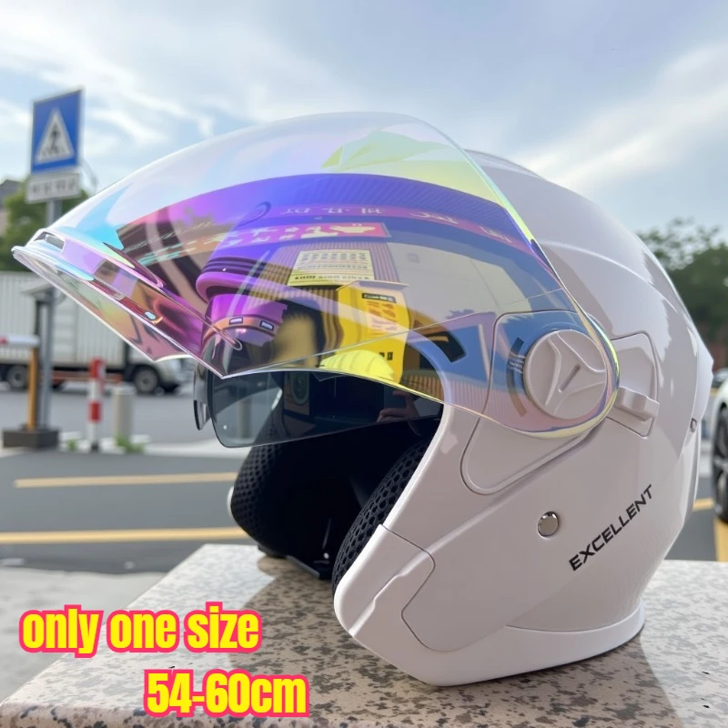 2025 Latest High Quality Motorcycle Helmet Half Covering Dual Lens Cascos para Motos Male Female Couple Capacetes de Moto
2025 Latest High Quality Motorcycle Helmet Half Covering Dual Lens Cascos para Motos Male Female Couple Capacetes de Moto