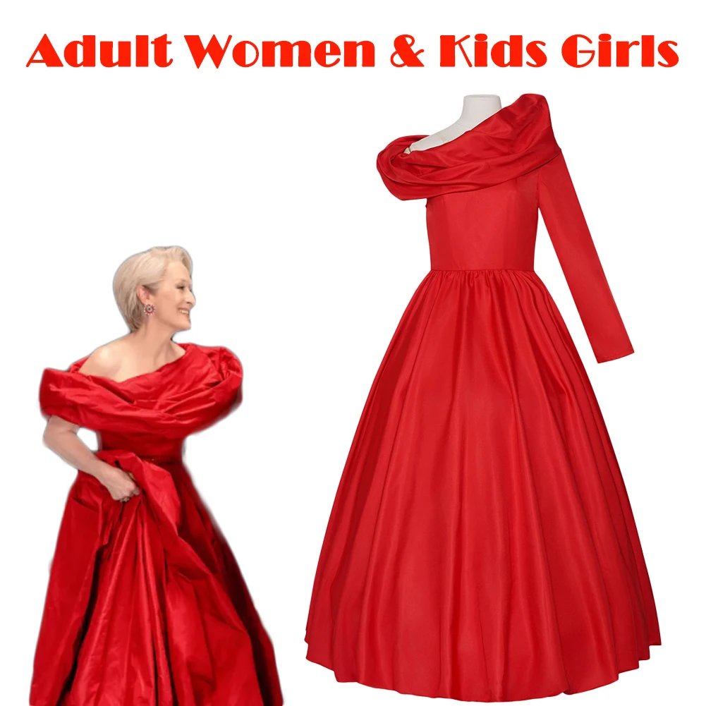 2026 Movie Devil That Wears 2 Miranda Cosplay Red Dress Uniform Costume Women Girls Fantasy Clothes Outfits Halloween Carnival
2026 Movie Devil That Wears 2 Miranda Cosplay Red Dress Uniform Costume Women Girls Fantasy Clothes Outfits Halloween Carnival