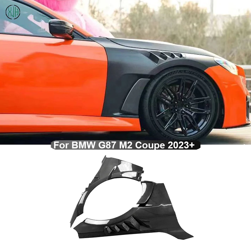 Carbon Fiber For BMW G87 M2 Coupe 2023+ Dry Car Front Bumper Side Fender Air Vent Covers Trims Parts Upgrade Body kit
Carbon Fiber For BMW G87 M2 Coupe 2023+ Dry Car Front Bumper Side Fender Air Vent Covers Trims Parts Upgrade Body kit