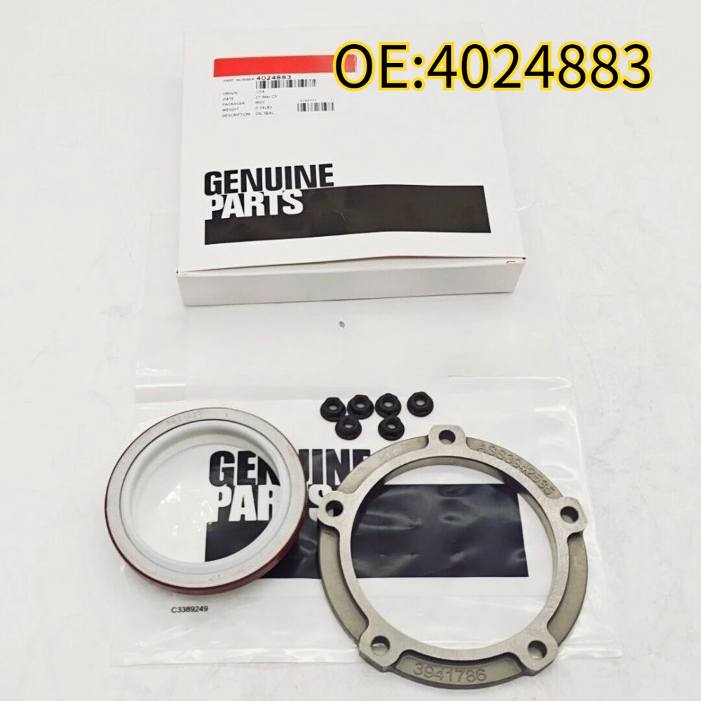 Original High Quality New For 4024883 For Cummins C8.3 8.3C 6C ISC ISL Front Main Crankshaft Carrier Oil Seal
Original High Quality New For 4024883 For Cummins C8.3 8.3C 6C ISC ISL Front Main Crankshaft Carrier Oil Seal