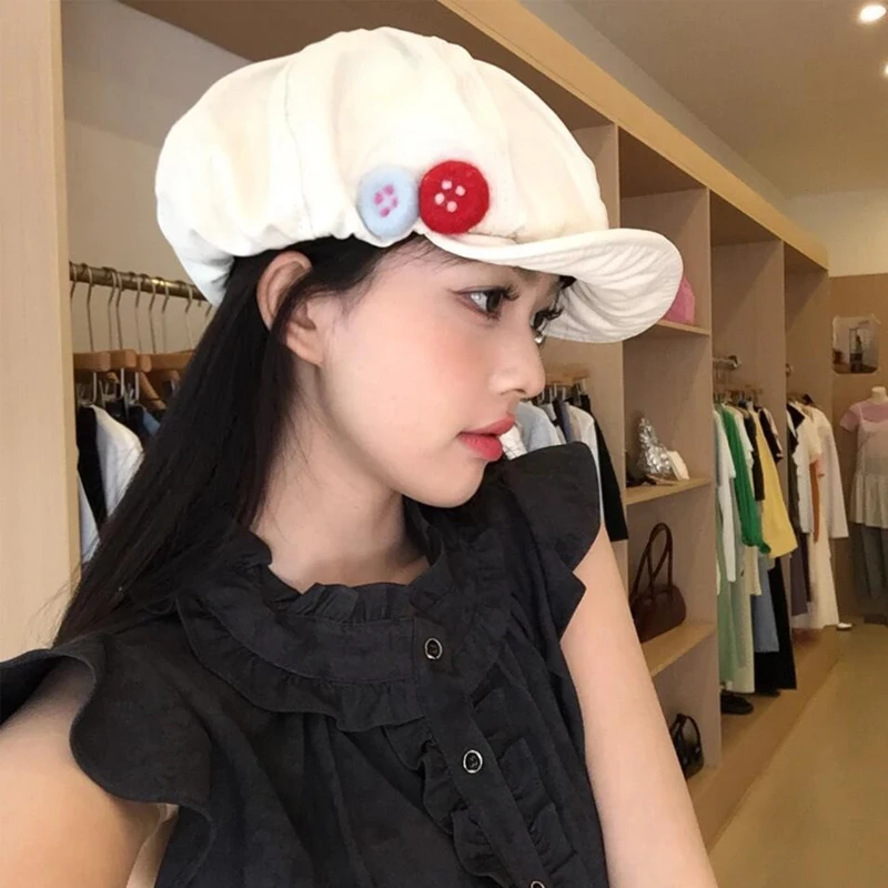 Women's Berets Cotton Japanese Retro Cute Sweet Kawaii Fashionable Simple Versatile Linen Berets Artistic Painter Hats For Girl
Women's Berets Cotton Japanese Retro Cute Sweet Kawaii Fashionable Simple Versatile Linen Berets Artistic Painter Hats For Girl