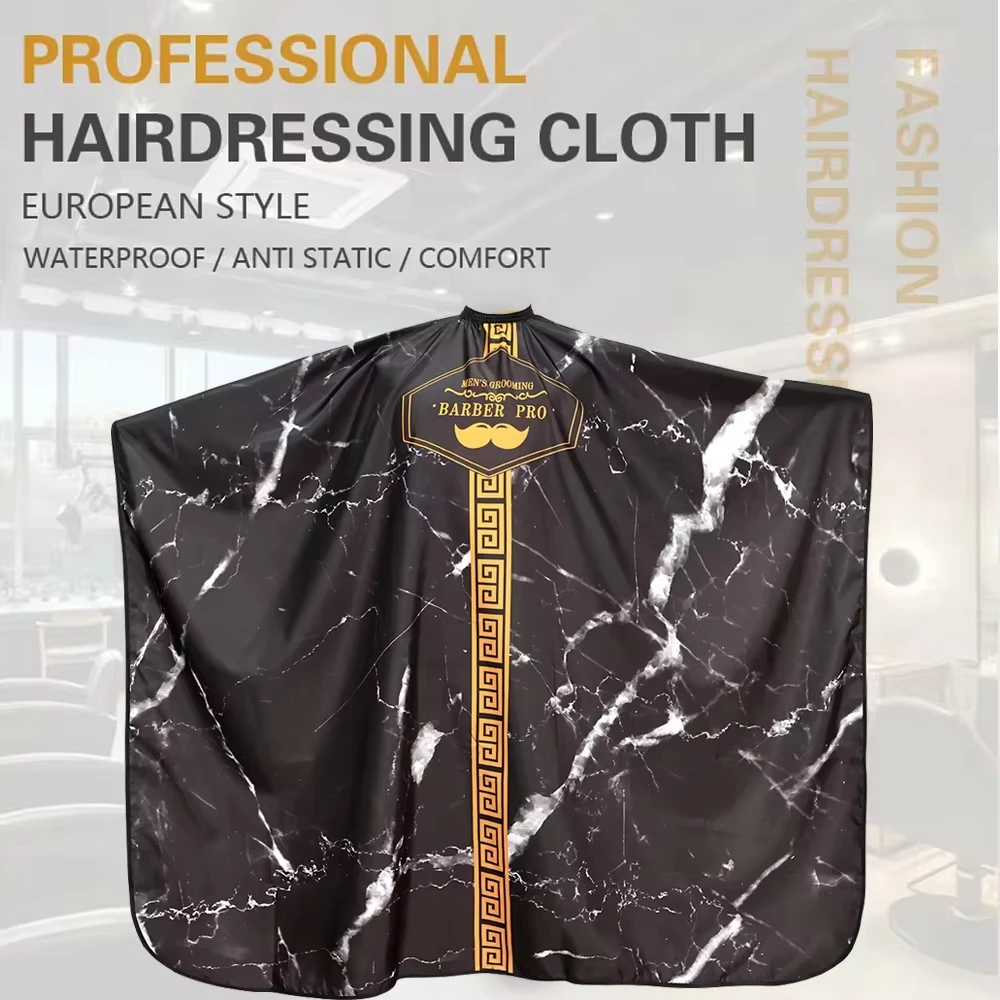 Новая парикмахерская парикмахерская ткань парикмахерская модель фартук из полиэстера мыс профессиональный парикмахер стрижка платье
Новая парикмахерская парикмахерская ткань парикмахерская модель фартук из полиэстера мыс профессиональный парикмахер стрижка платье