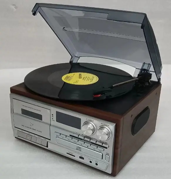 2025 Новый ретро-виниловый многофункциональный проигрыватель пластинок, проигрыватель проигрывателей, 3-скоростной фонограф с AM/FM-радио, компакт-диском/кассетой
2025 Новый ретро-виниловый многофункциональный проигрыватель пластинок, проигрыватель проигрывателей, 3-скоростной фонограф с AM/FM-радио, компакт-диском/кассетой