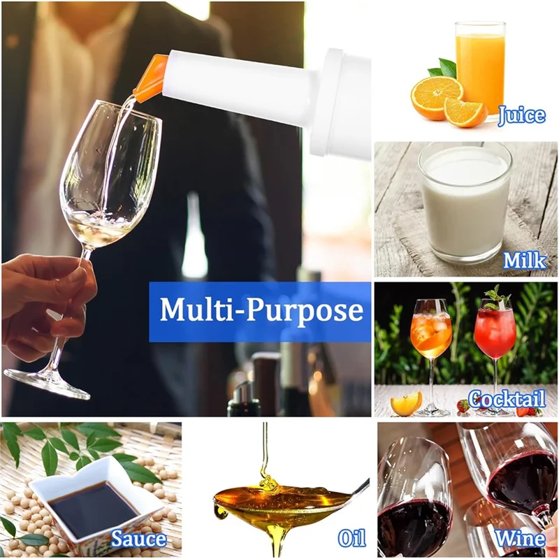 ABWR-6-Piece Professional Bar Juice Pour Bottles Set - 0.9 Quart Juice Pourers For Bartending, Store And Pour Containers
ABWR-6-Piece Professional Bar Juice Pour Bottles Set - 0.9 Quart Juice Pourers For Bartending, Store And Pour Containers