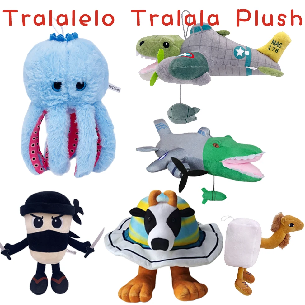 46 стилей Tralalero Tralala Shark, плюшевая Tungtungtung Sahur, итальянская мозговая вращающаяся животное SHARK, плюшевая мягкая кукла Peluches, игрушка в подарок
46 стилей Tralalero Tralala Shark, плюшевая Tungtungtung Sahur, итальянская мозговая вращающаяся животное SHARK, плюшевая мягкая кукла Peluches, игрушка в подарок