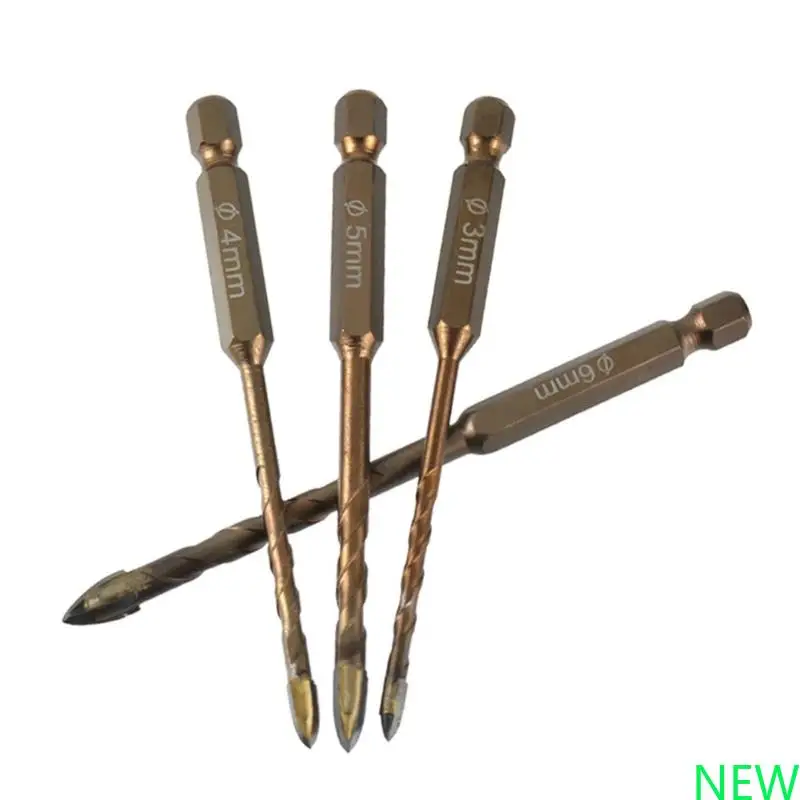 Alloy Drill Bit Hexagonal Handle 3mm 4mm 5mm 6mm Drill Bit For Efficient Drilling On Hard Building Materials
Alloy Drill Bit Hexagonal Handle 3mm 4mm 5mm 6mm Drill Bit For Efficient Drilling On Hard Building Materials