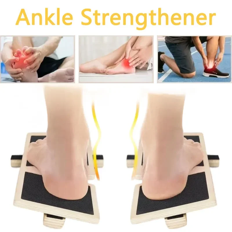 Single Foot Balance Board Ankle Strengthener Exerciser Sprained Non-slip Wood Wobble Board Physical Therapy Posture Corrector
Single Foot Balance Board Ankle Strengthener Exerciser Sprained Non-slip Wood Wobble Board Physical Therapy Posture Corrector