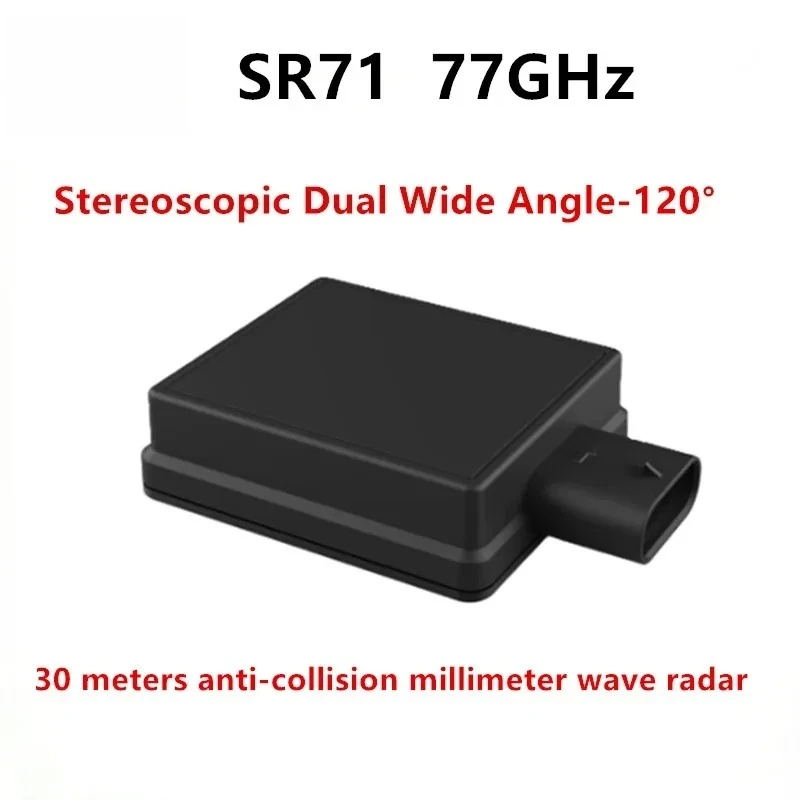 77GHz SR71 Low Speed Collision Avoidance Radar with Wide Angle Detection 120°
77GHz SR71 Low Speed Collision Avoidance Radar with Wide Angle Detection 120°