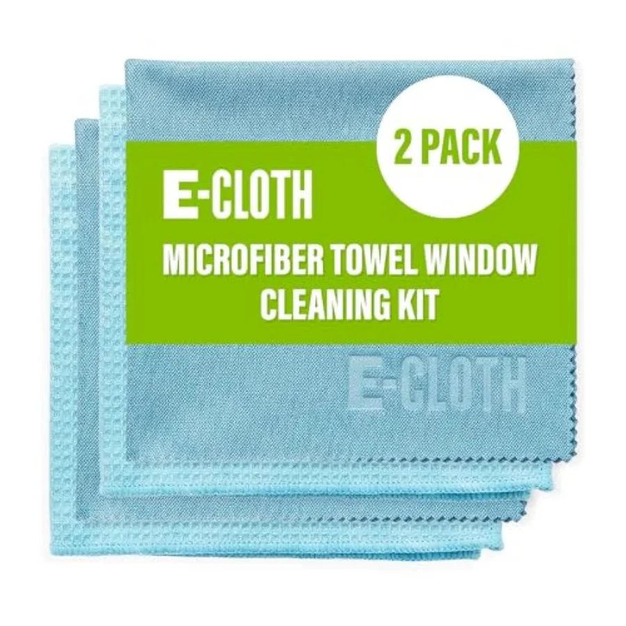 E-Cloth Microfiber Window Cleaning Cloth Kit - Glass Cleaning Cloth for Windows, Mirrors, Cars, Lenses, Eyeglasses, and More, S
E-Cloth Microfiber Window Cleaning Cloth Kit - Glass Cleaning Cloth for Windows, Mirrors, Cars, Lenses, Eyeglasses, and More, S