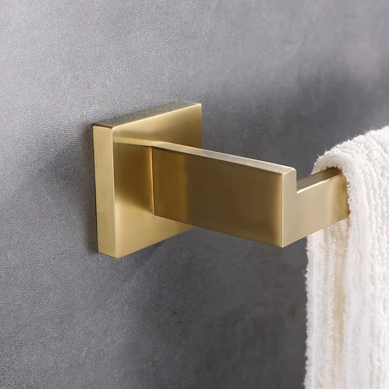 304 Stainless Steel Towel Rack Single Rod Golden Square Towel Bar Kitchen Bathroom Pendant
304 Stainless Steel Towel Rack Single Rod Golden Square Towel Bar Kitchen Bathroom Pendant