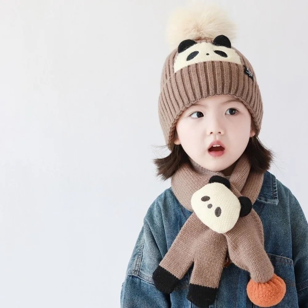2Pcs Kawaii Children Hat Scarf Set Thickened Korean Style Knitted Beanies Hat Keep Warm Coldproof Winter Accessories Set
2Pcs Kawaii Children Hat Scarf Set Thickened Korean Style Knitted Beanies Hat Keep Warm Coldproof Winter Accessories Set