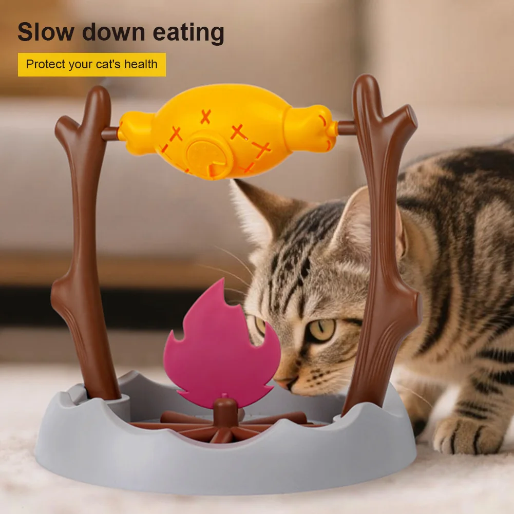 Cats Treat-Dispensing Slow Feeder 360° Rotating Pets Dry Food Dispenser Cats Slow Feeding Snack Bowl for Cat Dog Pet
Cats Treat-Dispensing Slow Feeder 360° Rotating Pets Dry Food Dispenser Cats Slow Feeding Snack Bowl for Cat Dog Pet