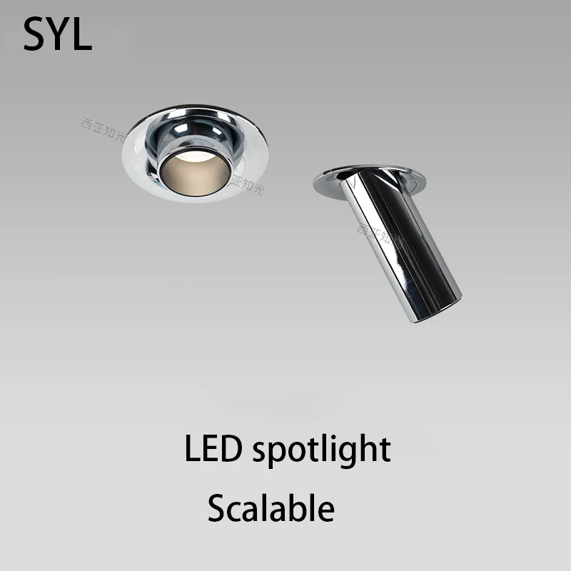 Светодиодный прожектор, встраиваемый выдвижной точечный светильник в стиле Bauhaus, гальваническая нержавеющая сталь, серебристый цвет, лампа COB 110 В, 220 В, 75 мм
Светодиодный прожектор, встраиваемый выдвижной точечный светильник в стиле Bauhaus, гальваническая нержавеющая сталь, серебристый цвет, лампа COB 110 В, 220 В, 75 мм