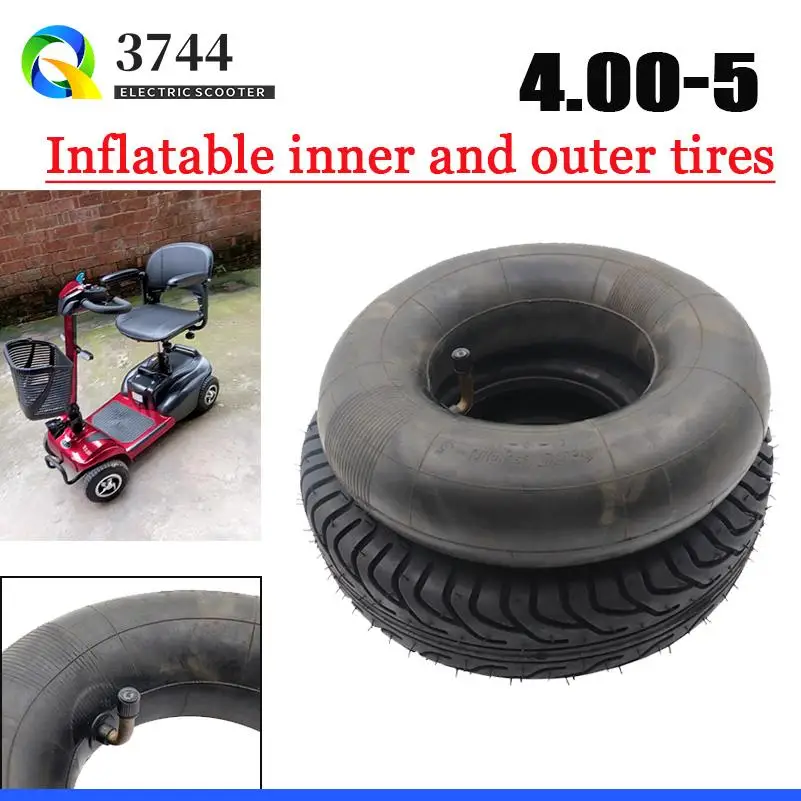 Anti slip and wear-resistant 4.00-5 tires 4.10/3.50-5 micro car electric scooter three wheeled scooter inner tube tires
Anti slip and wear-resistant 4.00-5 tires 4.10/3.50-5 micro car electric scooter three wheeled scooter inner tube tires