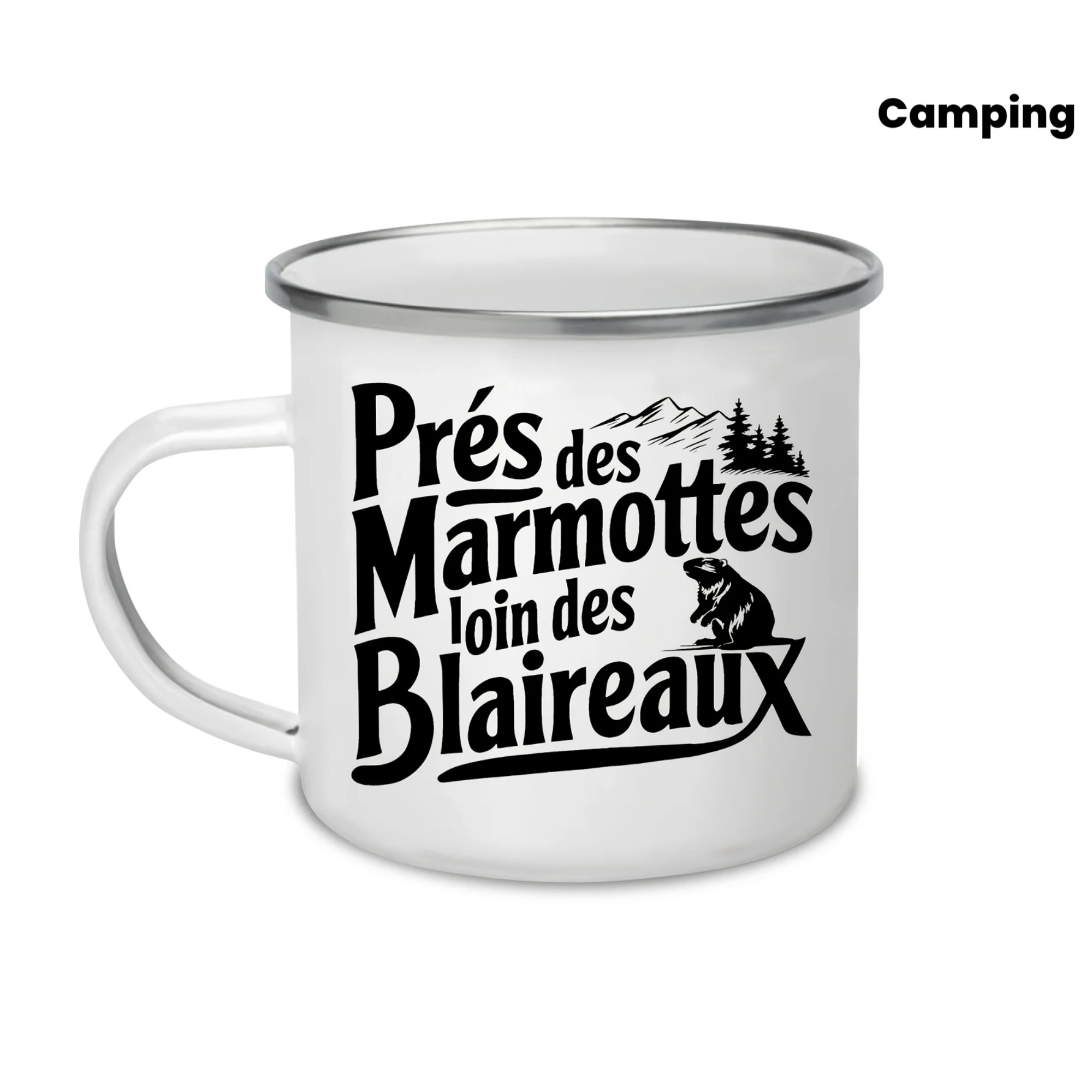 1pc 12.5oz "Mountains,marmot" Enamel Coffee Mug for Men and Women, Round Tea Cup with Handle,
1pc 12.5oz "Mountains,marmot" Enamel Coffee Mug for Men and Women, Round Tea Cup with Handle,