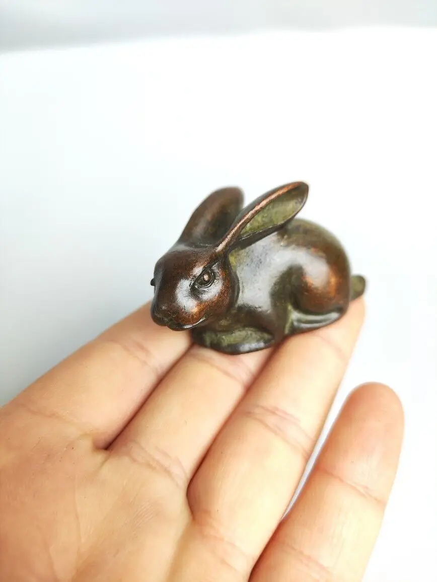 Chinese bronze realistic bunny tea pet home decoration small ornaments statue
Chinese bronze realistic bunny tea pet home decoration small ornaments statue