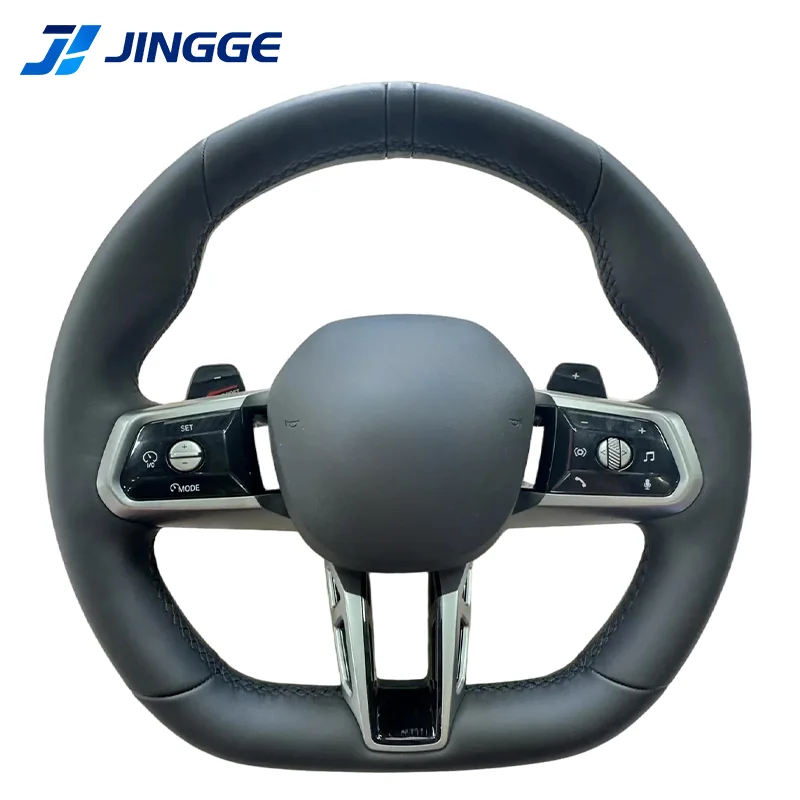 Custom Full Leather Carbon Fiber ID8 Sporty Steering Wheel LED Display for
Custom Full Leather Carbon Fiber ID8 Sporty Steering Wheel LED Display for