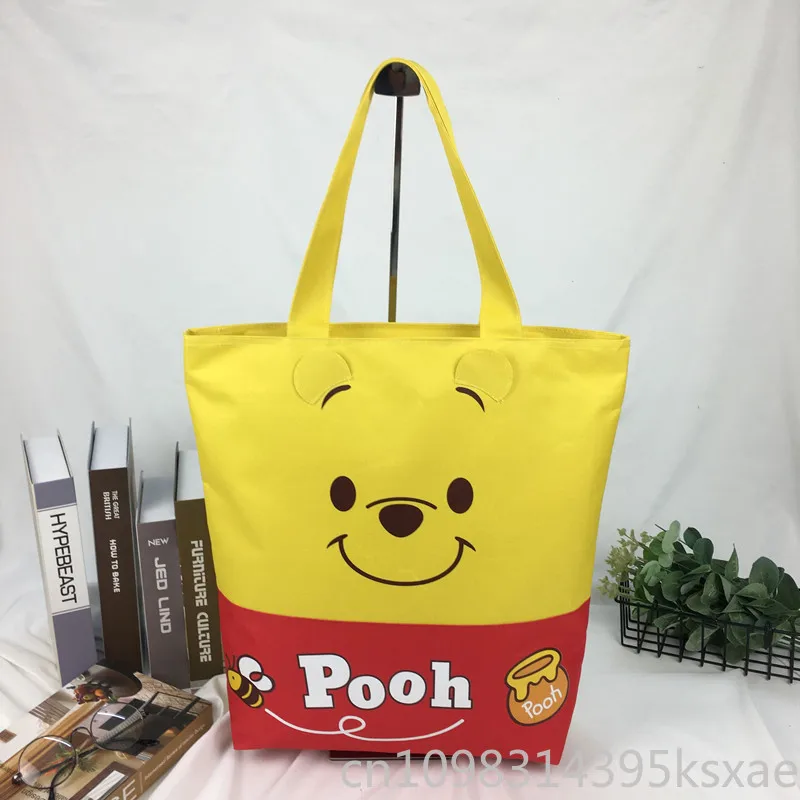 Disney Cartoon Canvas Shoulder Bag Large Zippered Closure Handheld Tote for Women Mothers Daily Commute Shopping Travel
Disney Cartoon Canvas Shoulder Bag Large Zippered Closure Handheld Tote for Women Mothers Daily Commute Shopping Travel