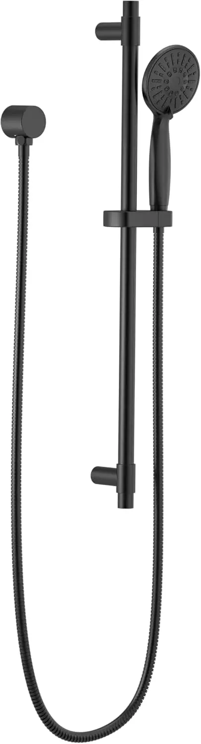 Slide Bar Handheld Shower Head with Hose, Matte Black Detachable Shower for Easy Installation
Slide Bar Handheld Shower Head with Hose, Matte Black Detachable Shower for Easy Installation