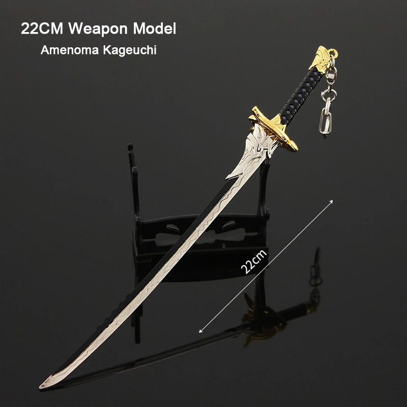 22CM Kamizato Ayaka Figura Chica Anime Genshin Impact Game Периферийные устройства Персонализированный брелок Металлическое лезвие Модель оружия Ремесла Игрушка Merch Samurai Sword Новогоднее украшение Аксессуары Матер
22CM Kamizato Ayaka Figura Chica Anime Genshin Impact Game Периферийные устройства Персонализированный брелок Металлическое лезвие Модель оружия Ремесла Игрушка Merch Samurai Sword Новогоднее украшение Аксессуары Матер