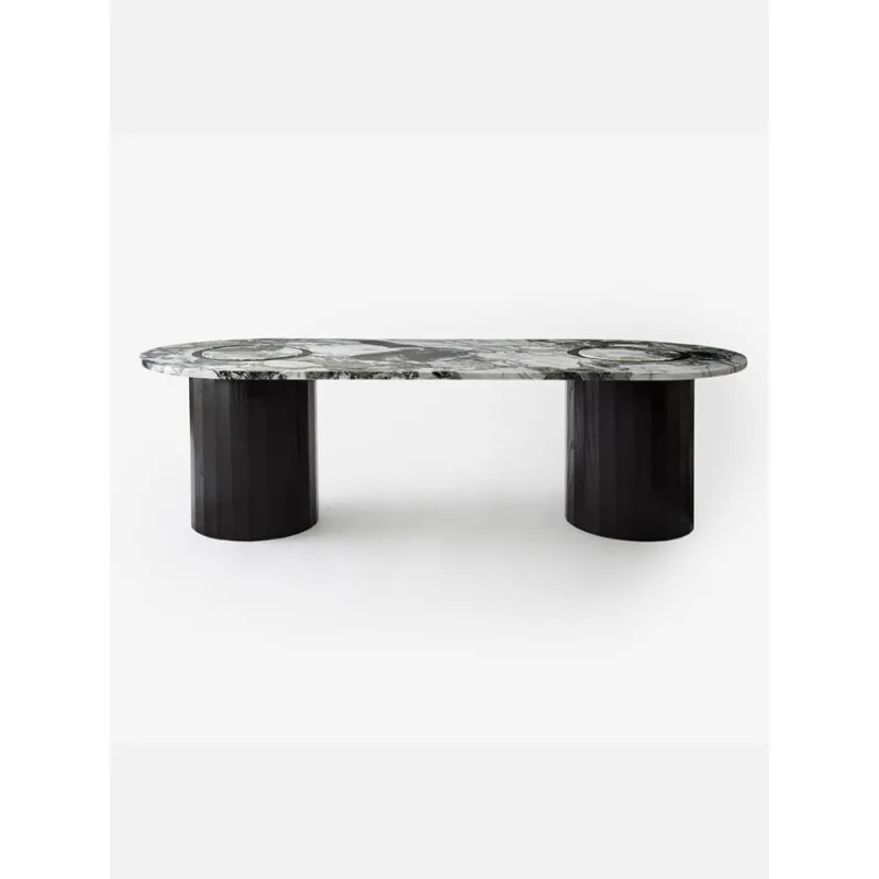 Modern simplicity 2025 new marble dining table high-end designer villa living room home rectangular dining table
Modern simplicity 2025 new marble dining table high-end designer villa living room home rectangular dining table