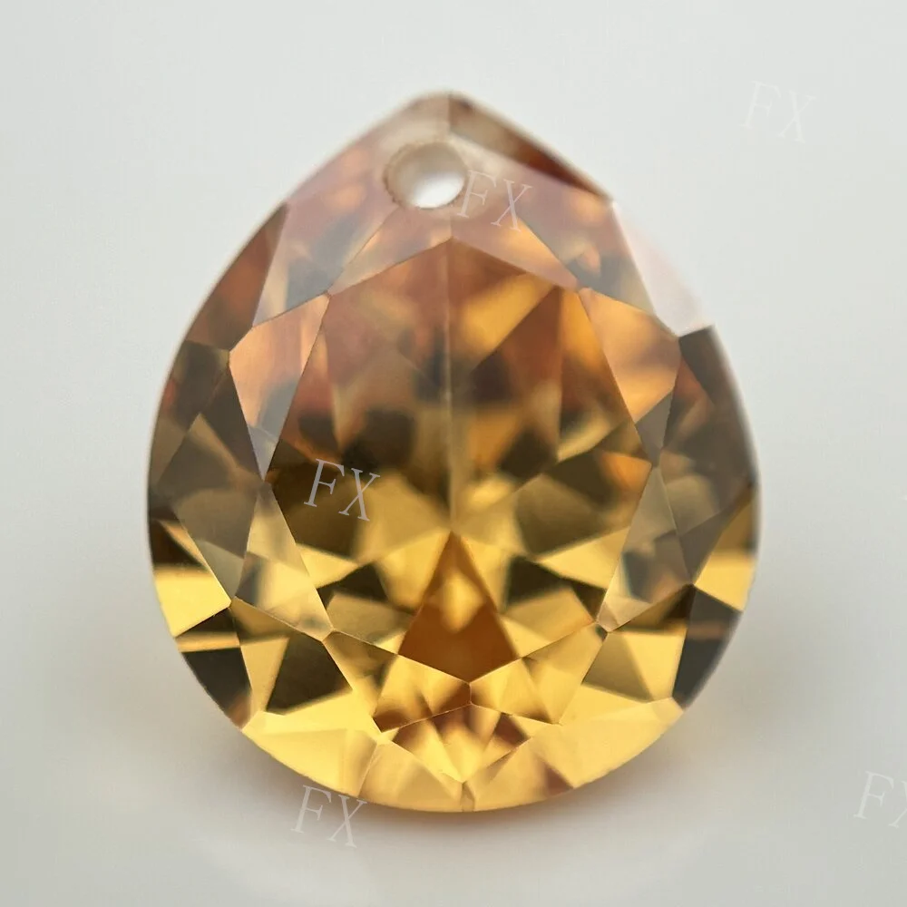 Single Hole Champagne Pear Beads Cubic Zirconia Stones AAAAA 3x5~10x12mm Loose Synthetic Gems Stone For Jewelry Ring Make
Single Hole Champagne Pear Beads Cubic Zirconia Stones AAAAA 3x5~10x12mm Loose Synthetic Gems Stone For Jewelry Ring Make