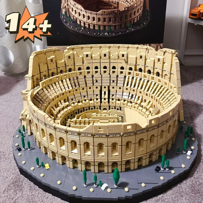In Stock 9036PCS Home Decor 10276 Roman Colosseum Italy Architecture Building Bricks Model Assembly Toys Birthday Presents
In Stock 9036PCS Home Decor 10276 Roman Colosseum Italy Architecture Building Bricks Model Assembly Toys Birthday Presents
