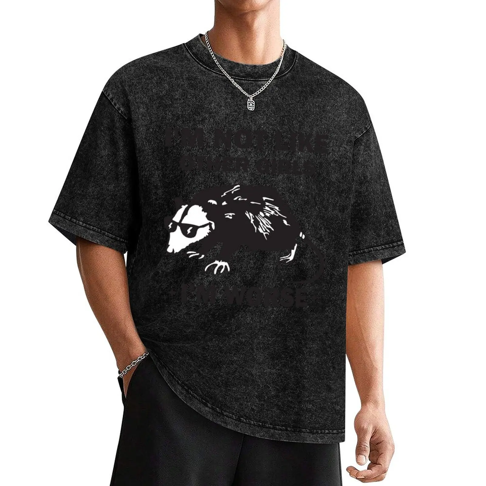 Possum I’m not like other girls I’m worse Phalangeriformes T-Shirt man clothes cute clothes anime tshirt plain t shirts men
Possum I’m not like other girls I’m worse Phalangeriformes T-Shirt man clothes cute clothes anime tshirt plain t shirts men