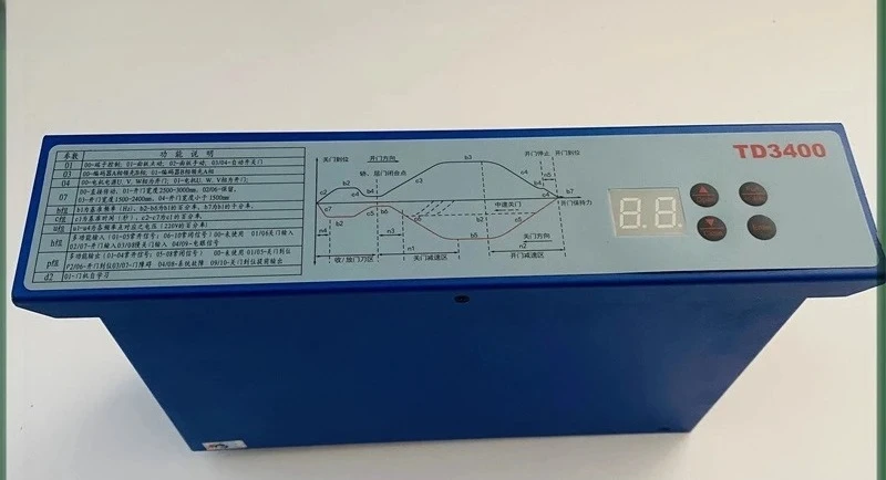 Elevator TD-3400 door machine frequency converter original stock digital controller brand new
Elevator TD-3400 door machine frequency converter original stock digital controller brand new
