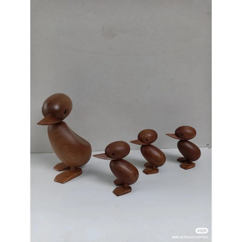 Natural solid teak wood duck set with Nordic style Beautiful wooden craft, great for home display and as a delicate gift.
Natural solid teak wood duck set with Nordic style Beautiful wooden craft, great for home display and as a delicate gift.