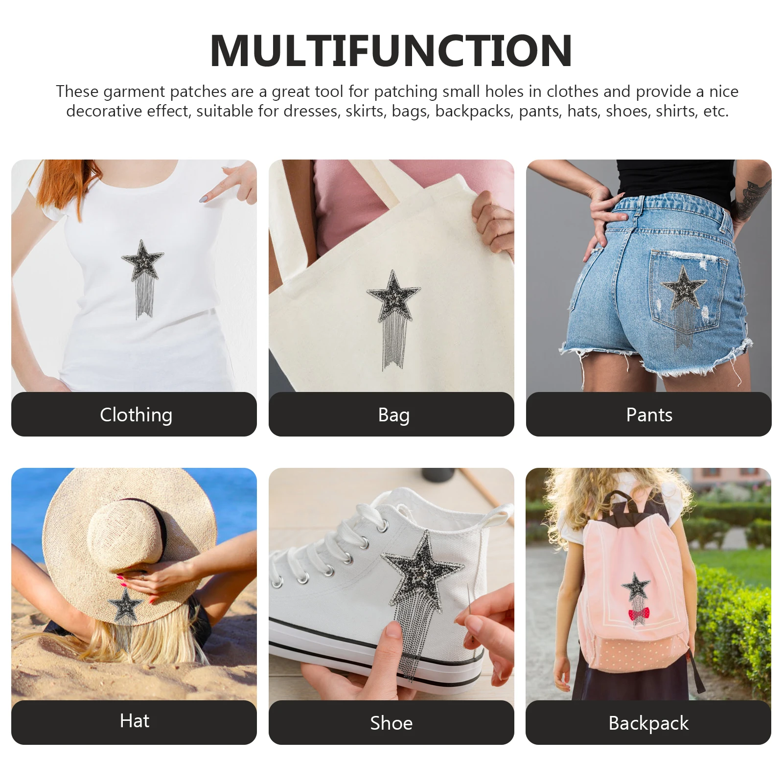 Five Pointed Cloth Sticker Rhinestone Patches Applique Iron On Sewing Resin Bling Star Shaped Patch Patch Clothes Repair
Five Pointed Cloth Sticker Rhinestone Patches Applique Iron On Sewing Resin Bling Star Shaped Patch Patch Clothes Repair