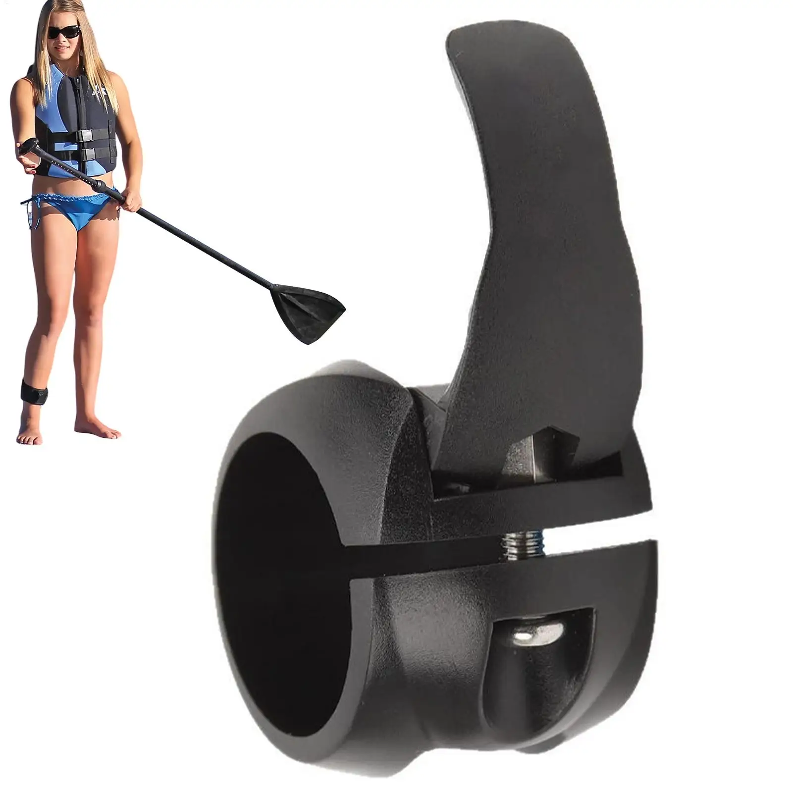 Kayak Paddle Clamp Paddle Shaft Clamp Adjuster Quick Release Replacement Part Surfing Accessories for Water Sports Pool River
Kayak Paddle Clamp Paddle Shaft Clamp Adjuster Quick Release Replacement Part Surfing Accessories for Water Sports Pool River