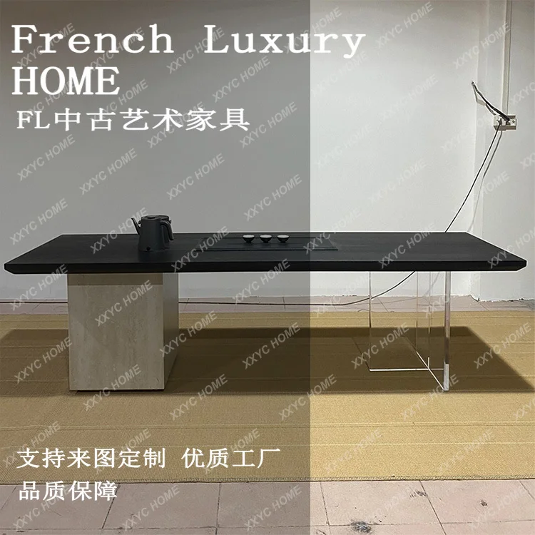 X36 Italian Minimalist Design Solid Wood Tea Table Modern High-end Marble Creative Tea Table
X36 Italian Minimalist Design Solid Wood Tea Table Modern High-end Marble Creative Tea Table