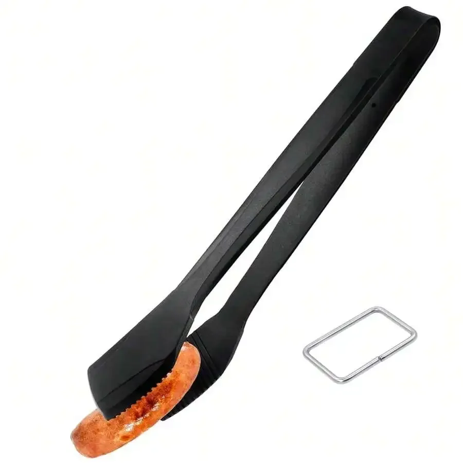 3 Pack Heat Resistant Silicone Slotted CooFKing Spatula Set, Multipurpose BBQ Clamp For Gripper Bread Clip, Fried Steak Clamp, F
3 Pack Heat Resistant Silicone Slotted CooFKing Spatula Set, Multipurpose BBQ Clamp For Gripper Bread Clip, Fried Steak Clamp, F