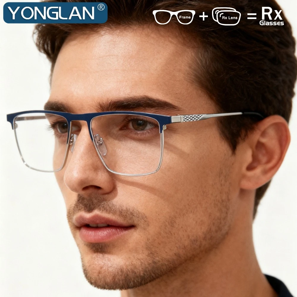 2026 НОВЫЕ мужские квадратные очки по рецепту, деловые прогрессивные очки, пластиковые стальные оптические очки на заказ
2026 НОВЫЕ мужские квадратные очки по рецепту, деловые прогрессивные очки, пластиковые стальные оптические очки на заказ