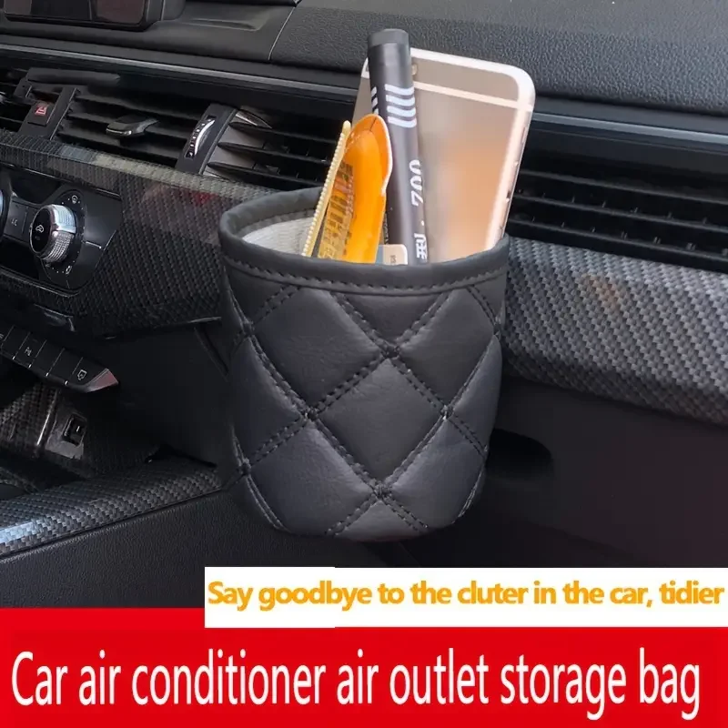 Car Outlet Air Vent Clip Storage Organizer Phone Holder Trash Box Sunglasses Storage Bags Multifunctional Hanging Accessories
Car Outlet Air Vent Clip Storage Organizer Phone Holder Trash Box Sunglasses Storage Bags Multifunctional Hanging Accessories
