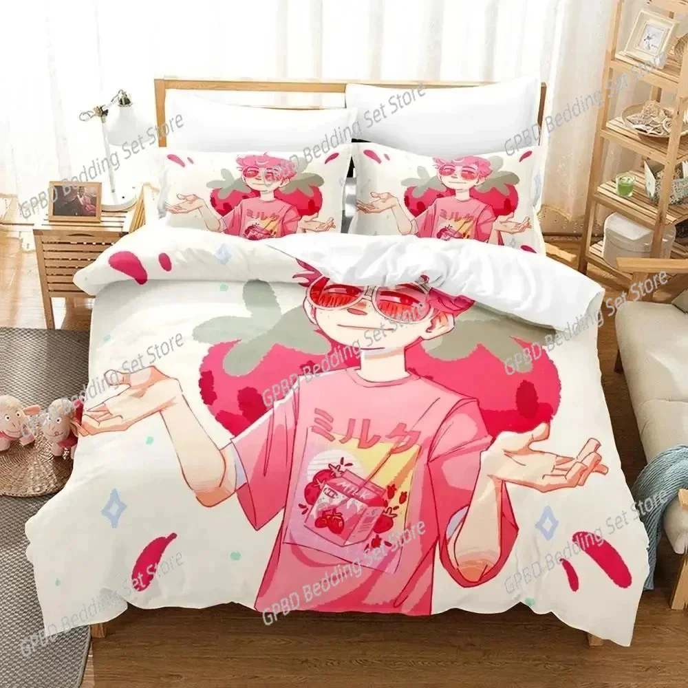Cartoon GeorgeNotFound Bedding Set Duvet Cover Bed Set Quilt Cover Pillowcase Comforter king Queen Size Boys Adult Bedding Set
Cartoon GeorgeNotFound Bedding Set Duvet Cover Bed Set Quilt Cover Pillowcase Comforter king Queen Size Boys Adult Bedding Set