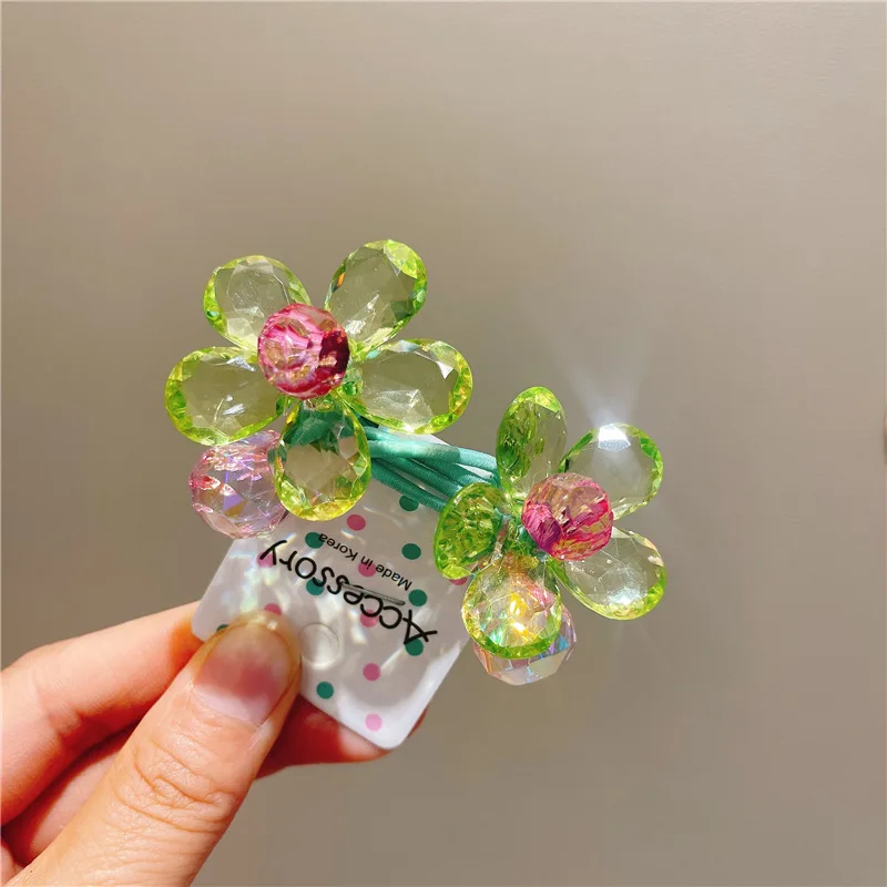 Children's Hair Accessory Bright Flowers Double-headed Rubber Bands Ponytail Hair Tie Blue Color Funny Cute Kawaii Girl Hair Tie
Children's Hair Accessory Bright Flowers Double-headed Rubber Bands Ponytail Hair Tie Blue Color Funny Cute Kawaii Girl Hair Tie