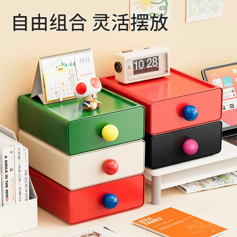 Desk Organizer Stackable Desktop Storage Box with Drawer, Desk Drawer Organizer, Storage Drawer, Desk Organizer for Home Office
Desk Organizer Stackable Desktop Storage Box with Drawer, Desk Drawer Organizer, Storage Drawer, Desk Organizer for Home Office