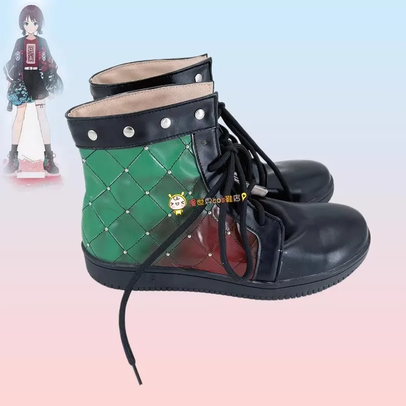 Japanese TV Anime GIRLS BAND CRY NINA ISERI Cosplay Shoes Handmade Boots
Japanese TV Anime GIRLS BAND CRY NINA ISERI Cosplay Shoes Handmade Boots