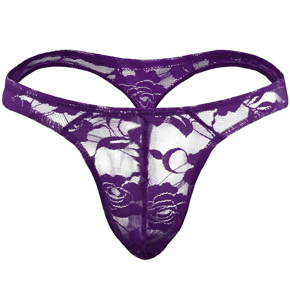 Men's Low-Waist Thongs G-string Briefs Lace Sheer Underwear Soft Pouch Underpants T-Back Panties Sissy Erotic Lingerie Jockstrap
Men's Low-Waist Thongs G-string Briefs Lace Sheer Underwear Soft Pouch Underpants T-Back Panties Sissy Erotic Lingerie Jockstrap