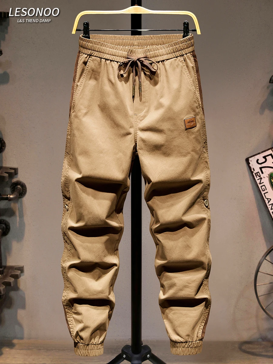 Новые мужские повседневные брюки 2025 года: свободный крой, цветные блоки, эластичный пояс на шнурке, молодежные, модные, универсальные, с манжетами, для отдыха
Новые мужские повседневные брюки 2025 года: свободный крой, цветные блоки, эластичный пояс на шнурке, молодежные, модные, универсальные, с манжетами, для отдыха