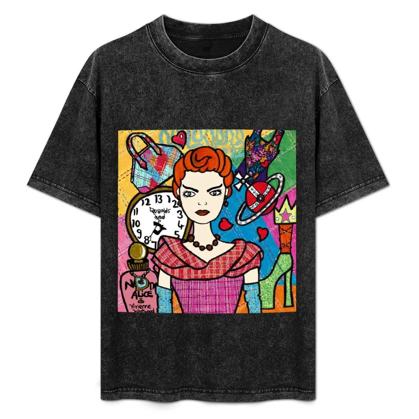 Viv in Print T-Shirt T-shirts man tops oversized graphic tee street wear Men's cotton t-shirt
Viv in Print T-Shirt T-shirts man tops oversized graphic tee street wear Men's cotton t-shirt