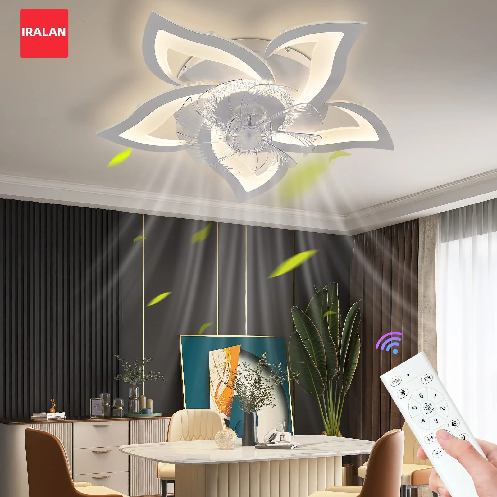 Modern Ceiling Fan Have Remote Control Minimalist Sealing Fan Led Lighting For Living Room Bedroom Home Decor Ceiling Lamp Fan
Modern Ceiling Fan Have Remote Control Minimalist Sealing Fan Led Lighting For Living Room Bedroom Home Decor Ceiling Lamp Fan