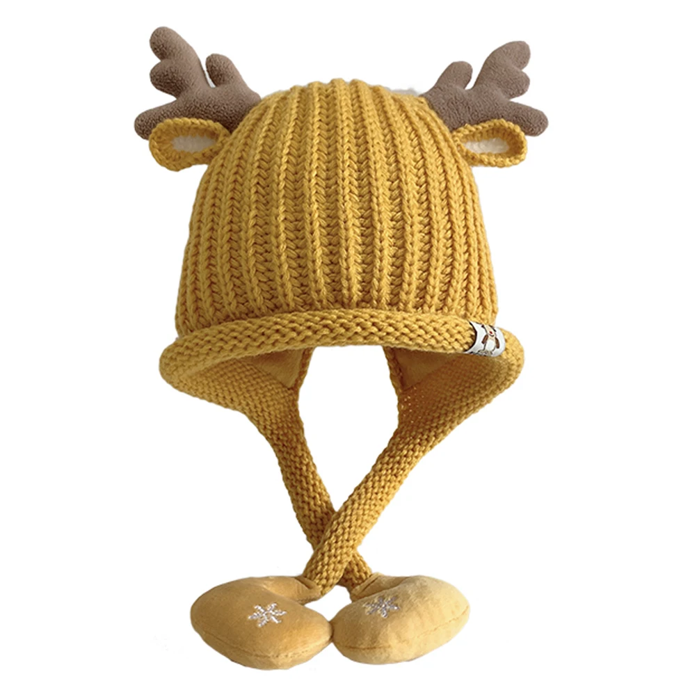 Baby Knitted Newborn Warm Caps Ear Covers Wide Brim Baby Beanie Hat Winter Beanie Antler Pom Photo Props Gifts
Baby Knitted Newborn Warm Caps Ear Covers Wide Brim Baby Beanie Hat Winter Beanie Antler Pom Photo Props Gifts