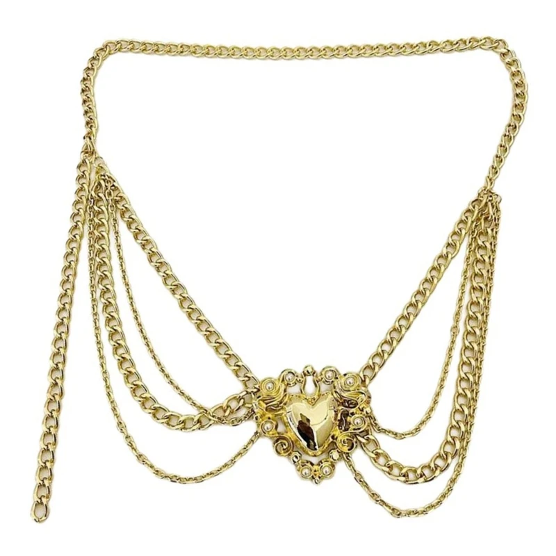 Elegant Heart Waist Chain Belt Women Belly Chain Party Dress Waist Accessories
Elegant Heart Waist Chain Belt Women Belly Chain Party Dress Waist Accessories
